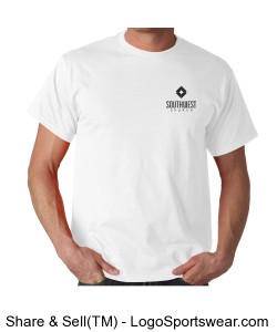 Southwest Church Men's T-shirt - White Design Zoom