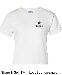Southwest Church Womens T-shirt - White Design Zoom
